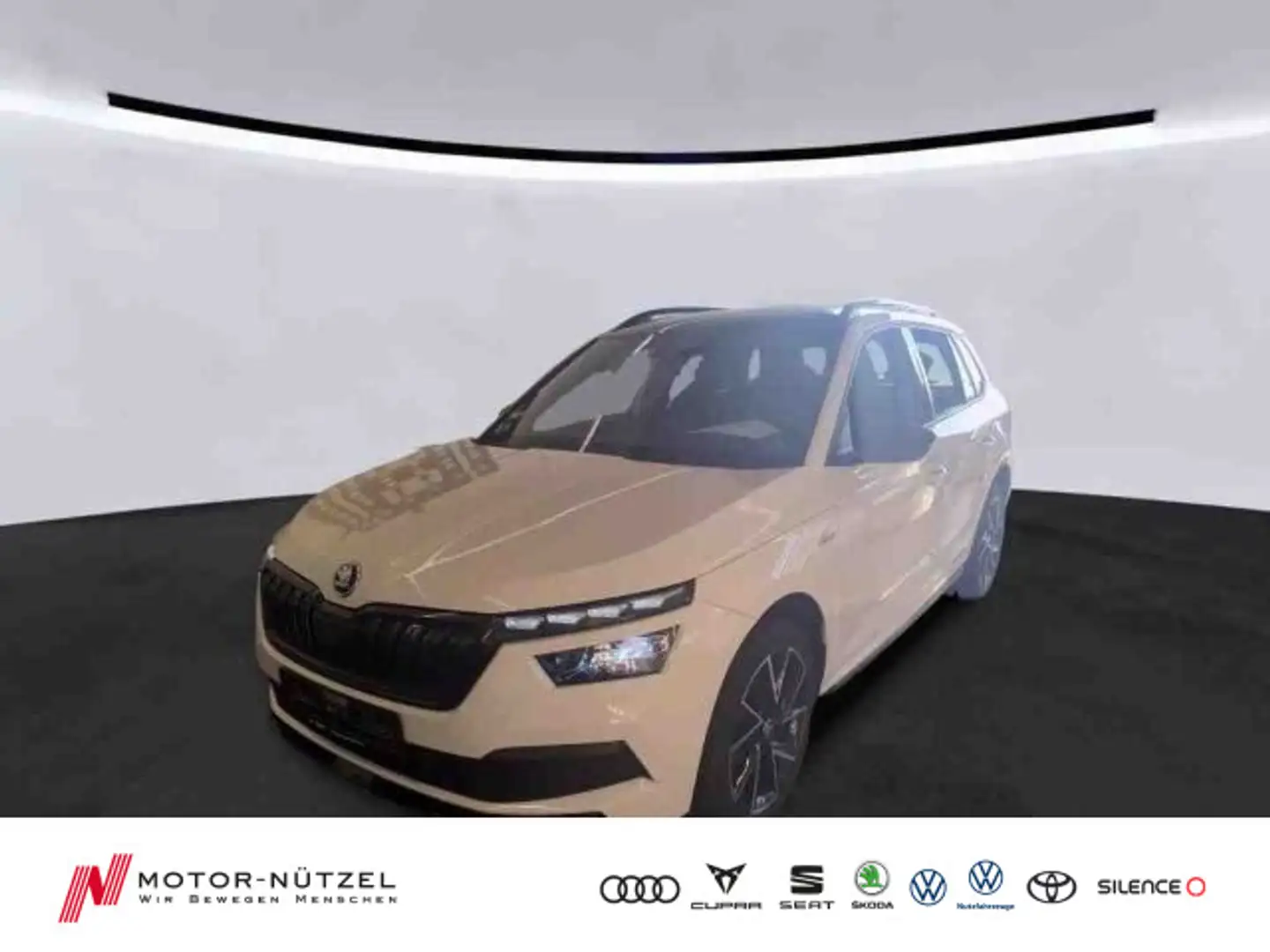 Skoda Kamiq 1.5TSI MONTE CARLO LED+NAV+AHK+PANO+SHZ+VC Weiß - 1