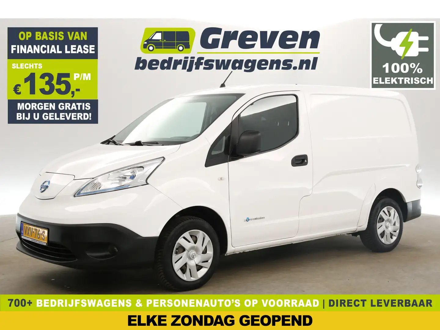 Nissan E-NV200 Optima L1H1 Elektrisch | EMISSIEVRIJE ZONE | Airco Blanco - 1