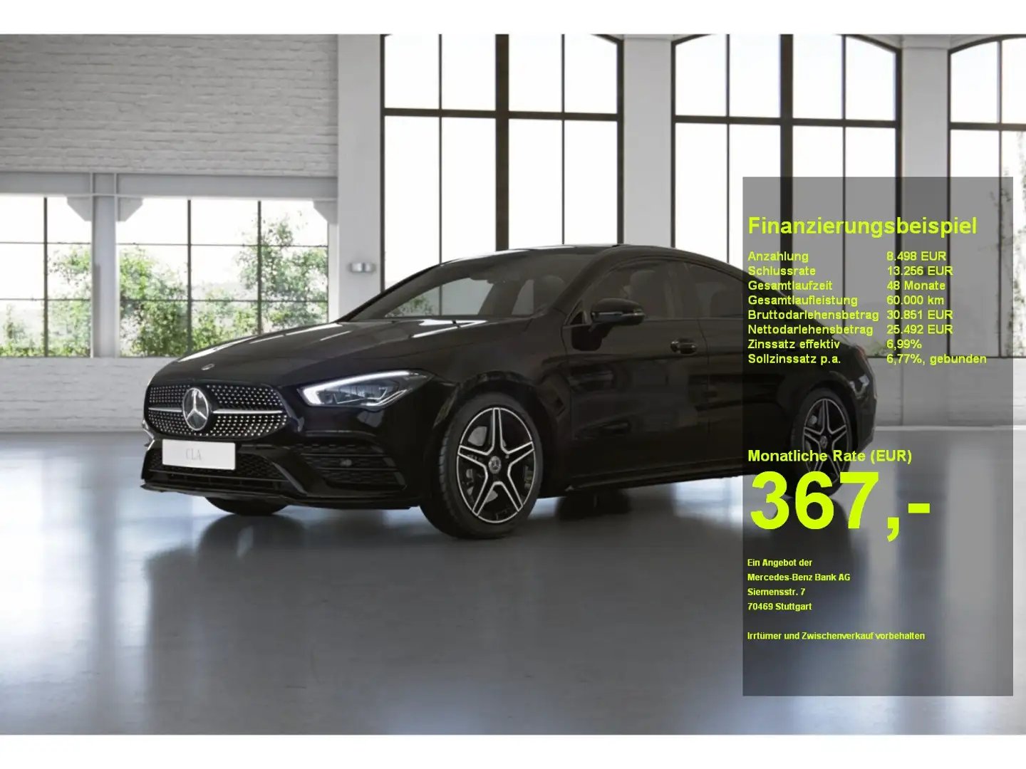 Mercedes-Benz CLA 250 e +AMG+Night+PANO+KAMERA+Multibeam+Distr Schwarz - 1