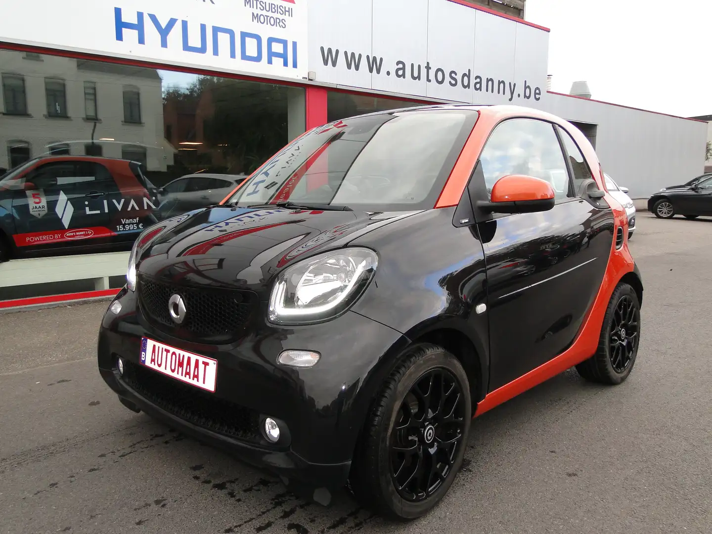 smart forTwo smart fortwo prime automaat navi Noir - 1