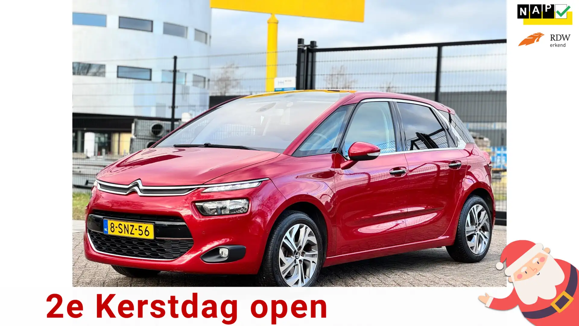 Citroen C4 Picasso 1.6 THP Business|ORIGINEEL NL|LAGE KM MET NAP|DEAL Rouge - 1