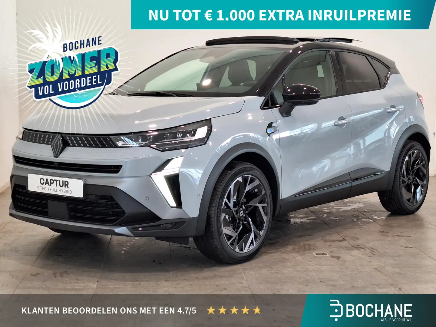 Renault Captur 1.8 E-Tech Full Hybrid 160 Esprit Alpine | Pack Pr Grijs - 1