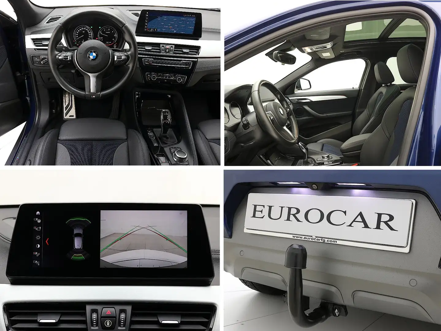 BMW X2 XDrive 20d 190cv M Sport-X ✔️TETTO APRIBILE Azul - 2