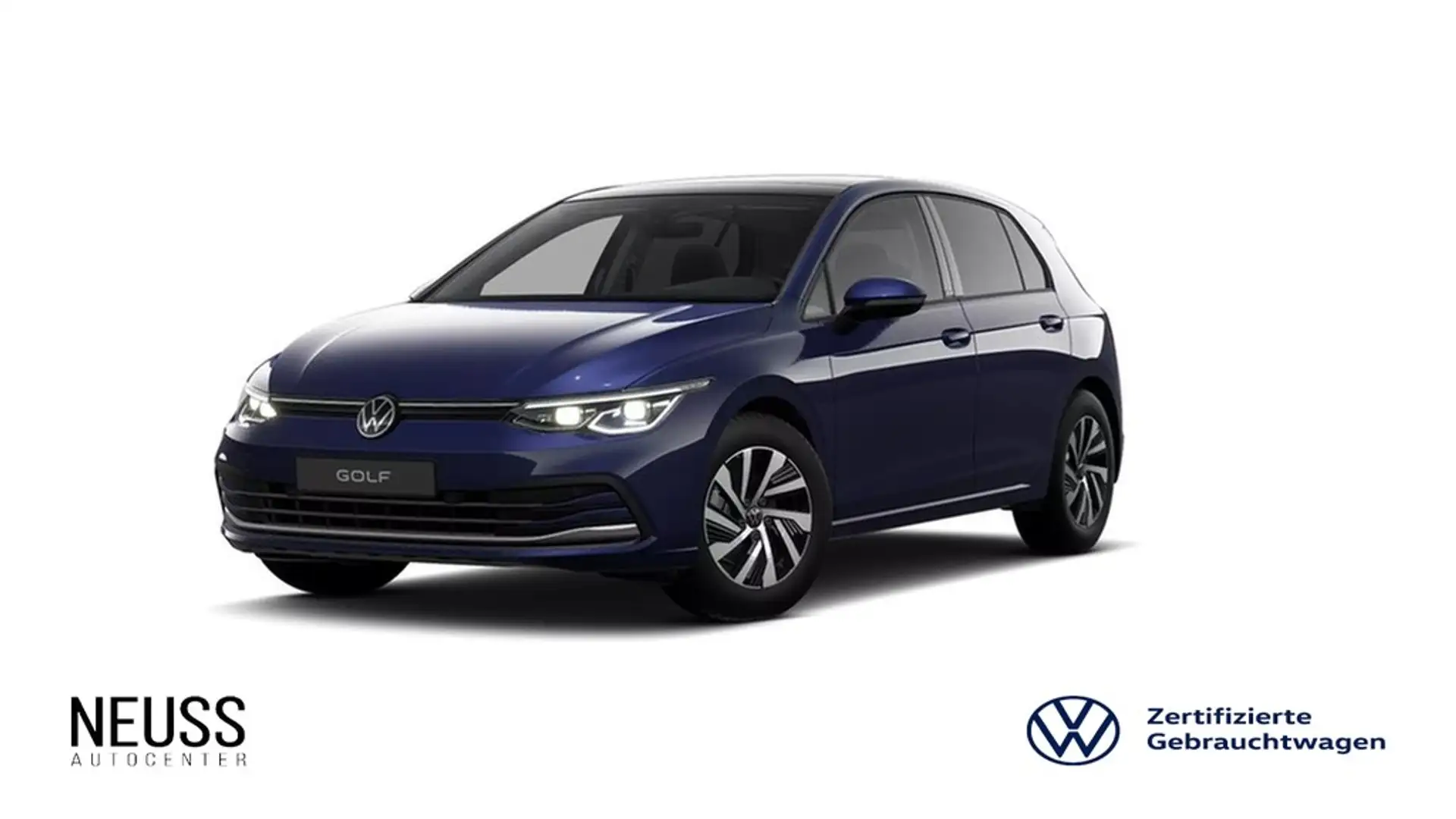 Volkswagen Golf 8 1.5 eTSI DSG Move IQ PANO+NAVI+ACC+MATRIX Blau - 1