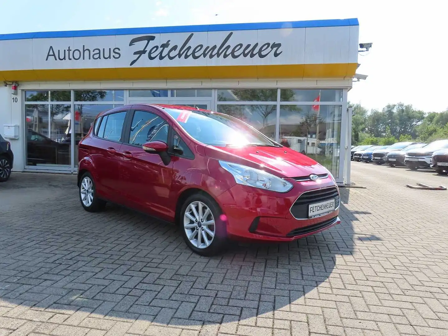 Ford B-Max 1.0 m.  KLIMA+SHZ+PDC+B/C+BEH.WSS+R/CD+ALU Rot - 1