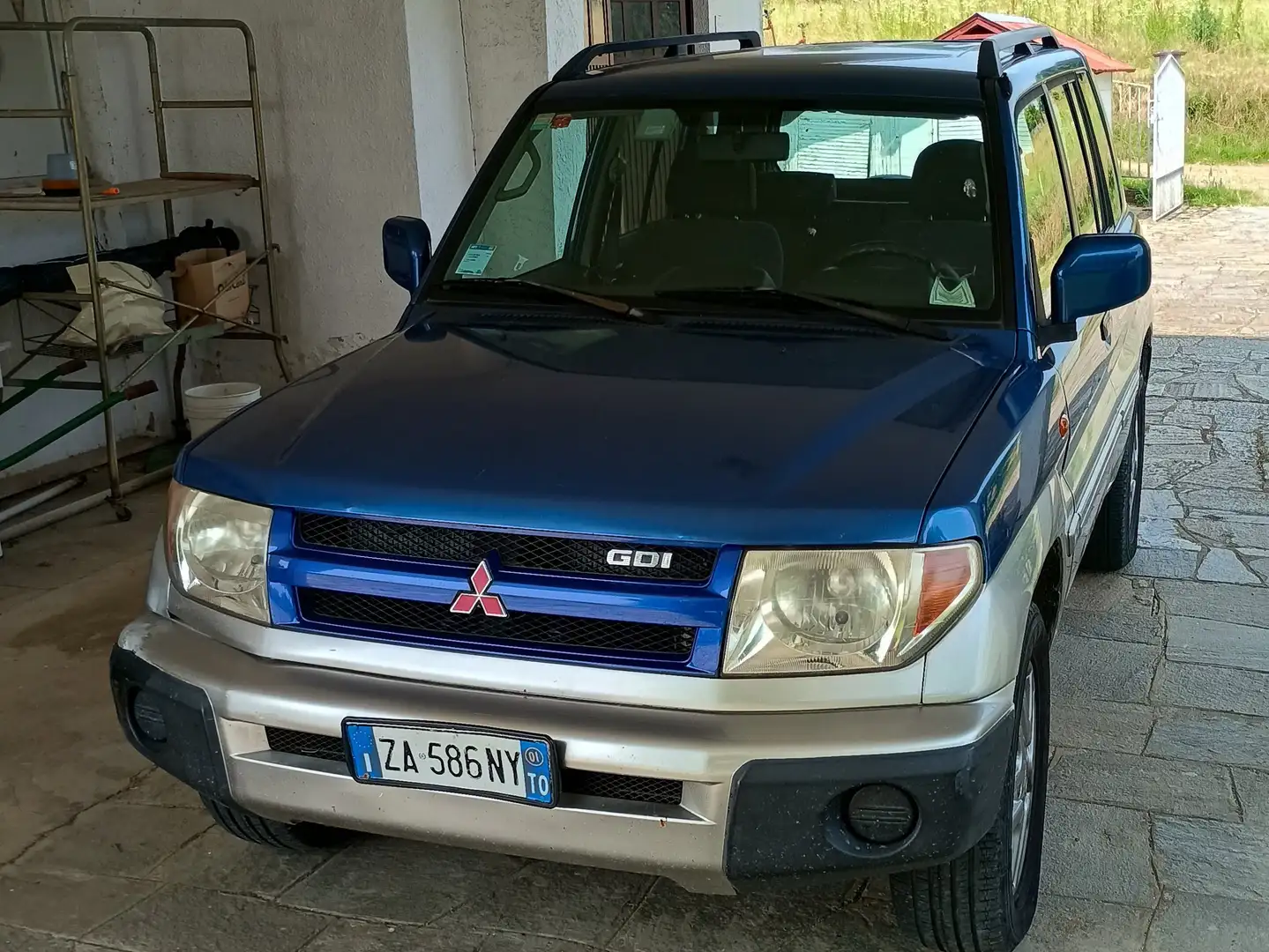 Mitsubishi Pajero Pinin Blau - 2