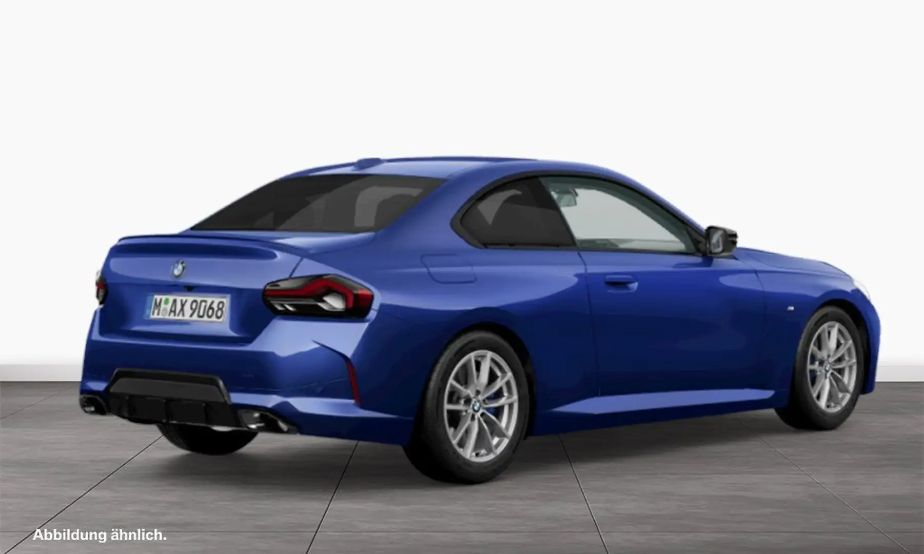 BMW 240 M240i xDrive Coupé Parkassistent+ Rückfahrkamera Bleu - 2