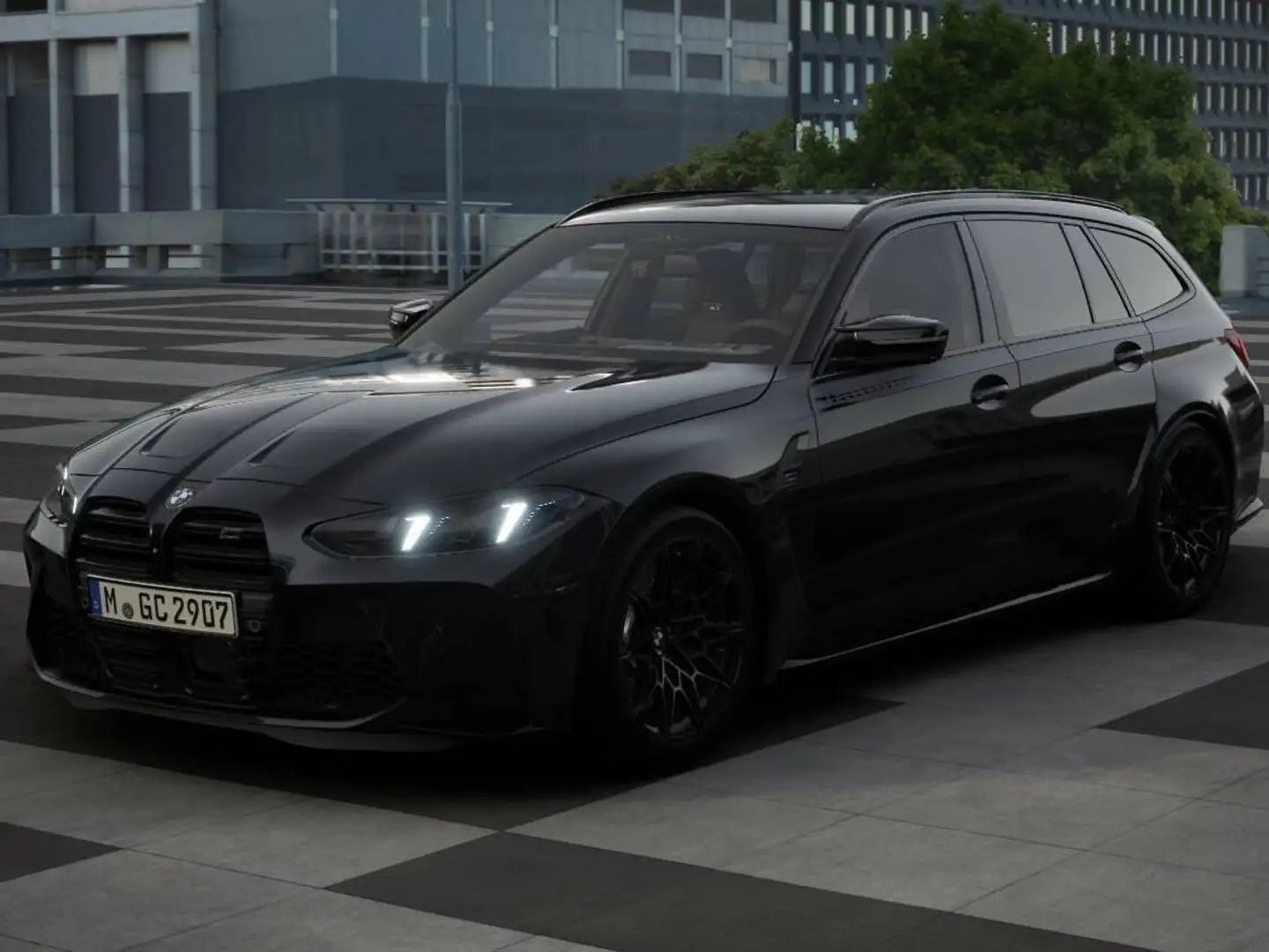 BMW M3 Compétition M xDrive Touring Černá - 1
