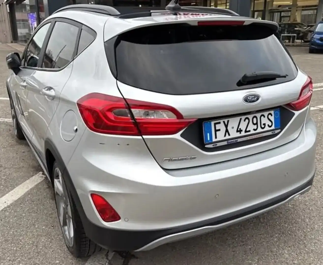 Ford Fiesta Fiesta Active 1.0 Ecoboost 100 CV aut. Start&Stop Argento - 2