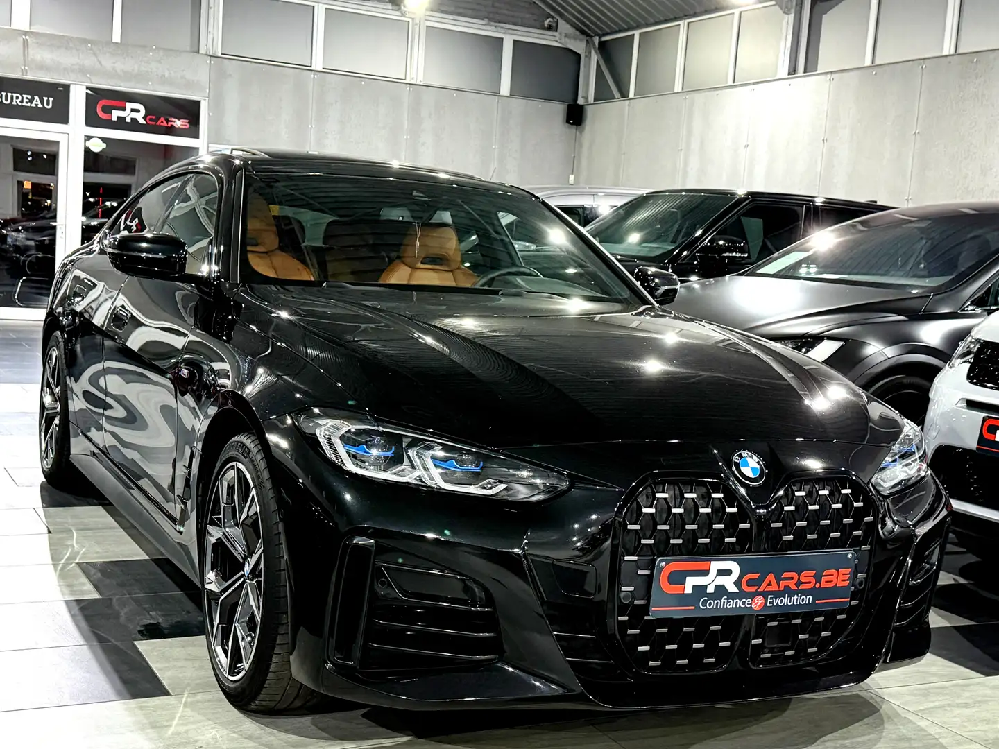 BMW 420 iAS Gran Coupé M Sport Shadow Line 1e Main Noir - 2