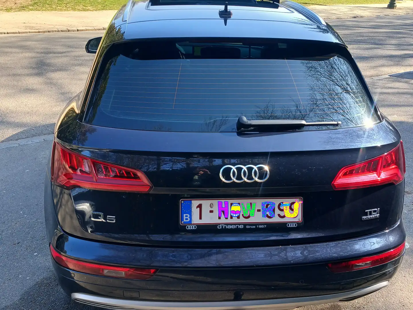 Audi Q5 Q5 2.0 TDi Quattro Business Ed.Sport S tr. Blauw - 2