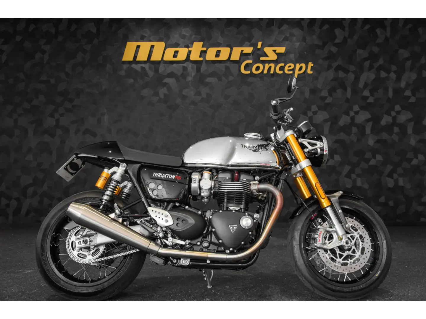 Triumph Thruxton 1200 RS Srebrny - 2