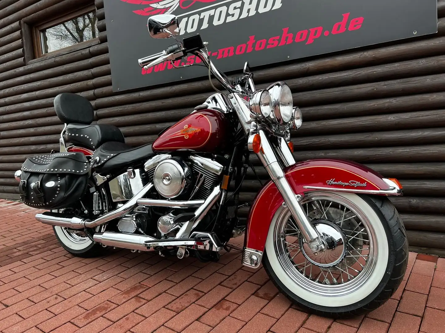 Harley-Davidson FLSTC Heritage Classic *Evo, 2 Tone* Czerwony - 2