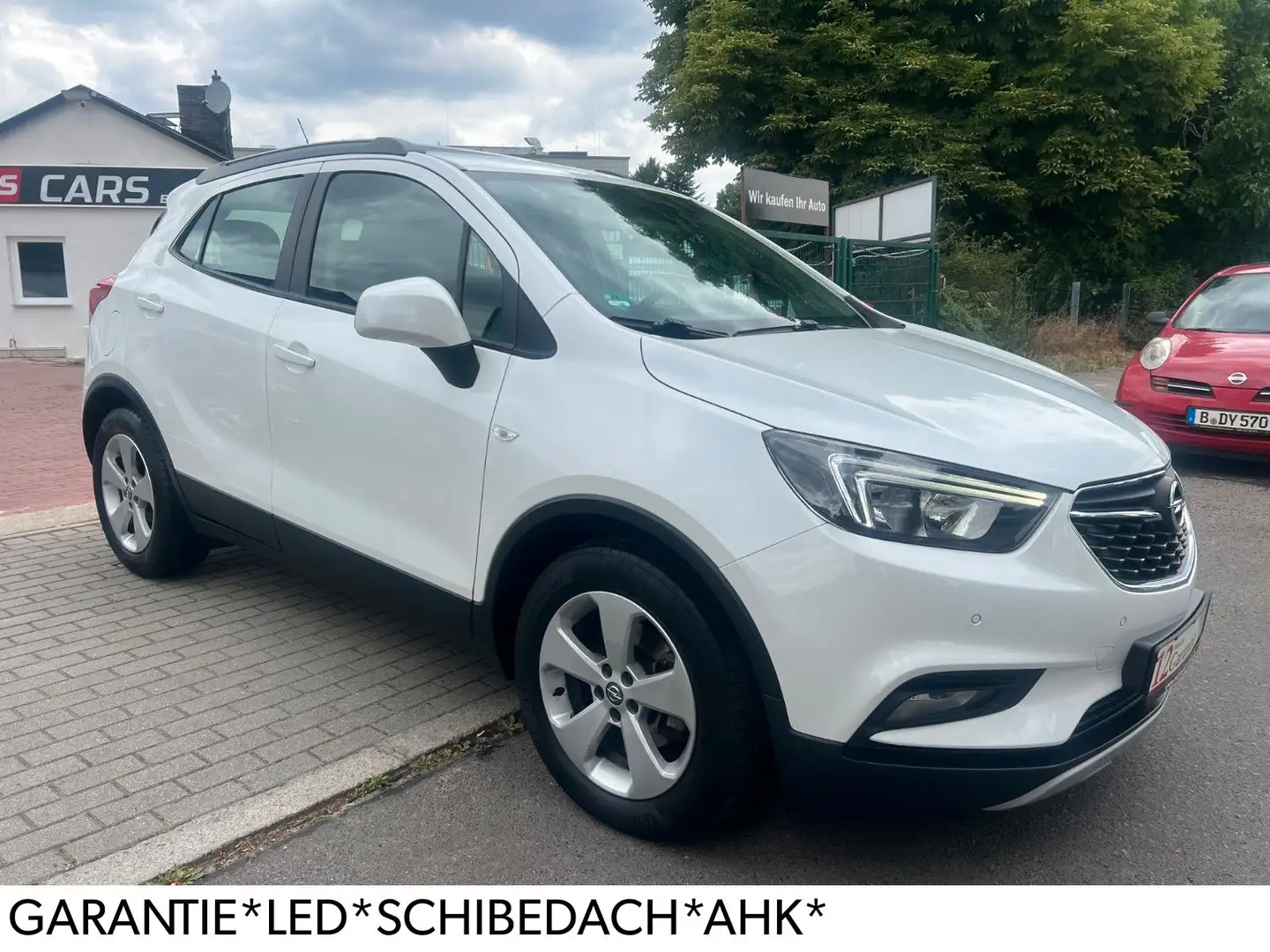 Opel Mokka X Edition*SCHIBEDACH*KLIMA*AHK*GARANTIE Weiß - 1