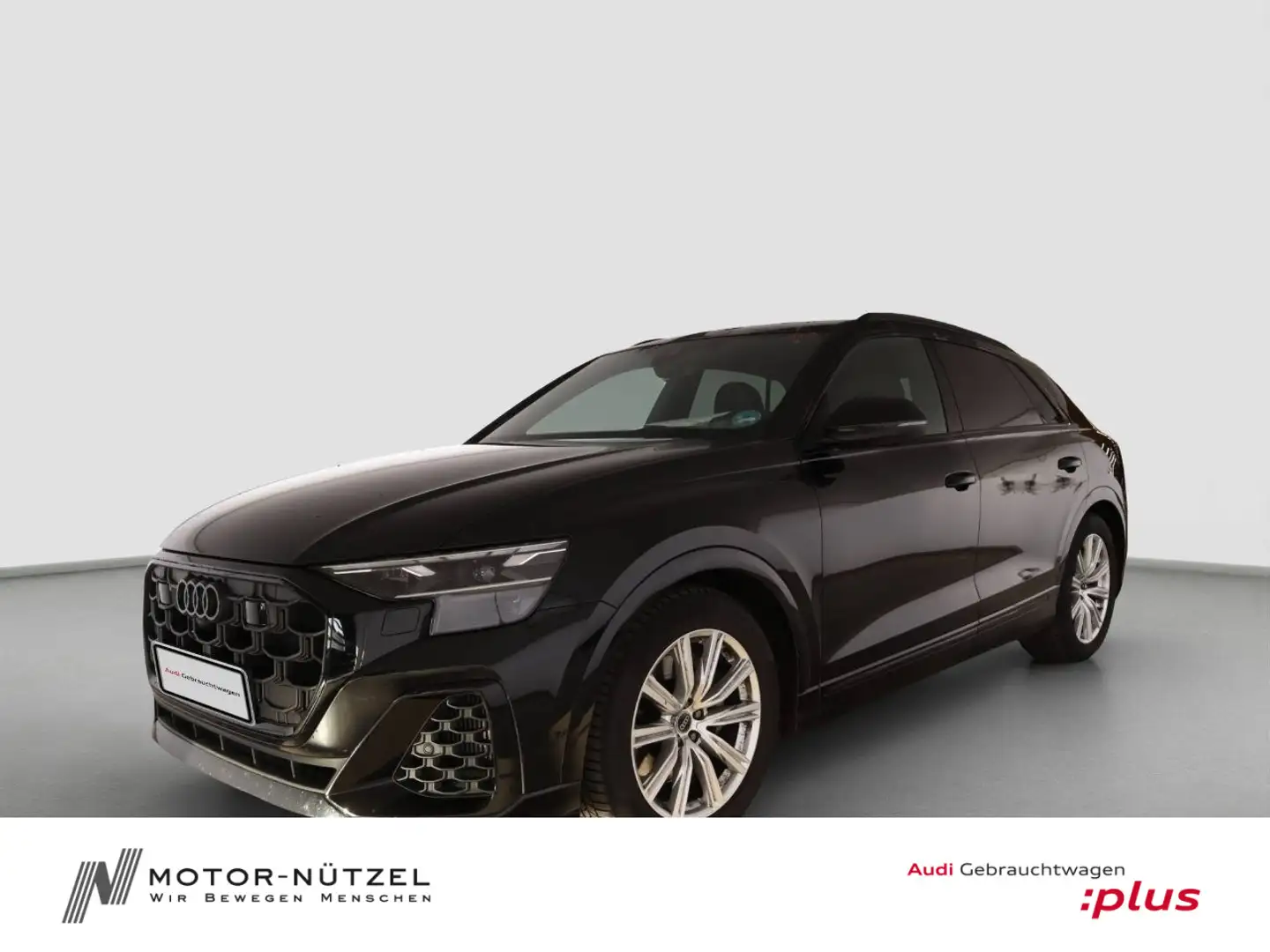 Audi Q8 55 TFSI S-LINE MATRIX+NAVI+HuD+AIR+AHK+360° Schwarz - 1