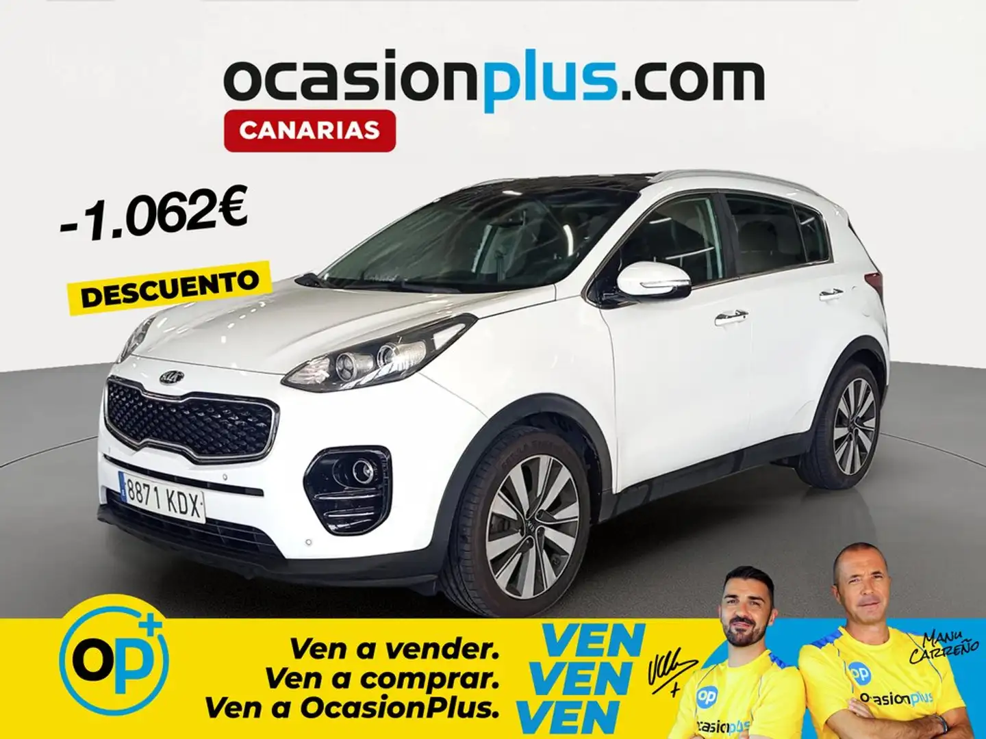 Kia Sportage 1.7CRDi VGT Eco-D. x-Tech18 4x2 Blanco - 1