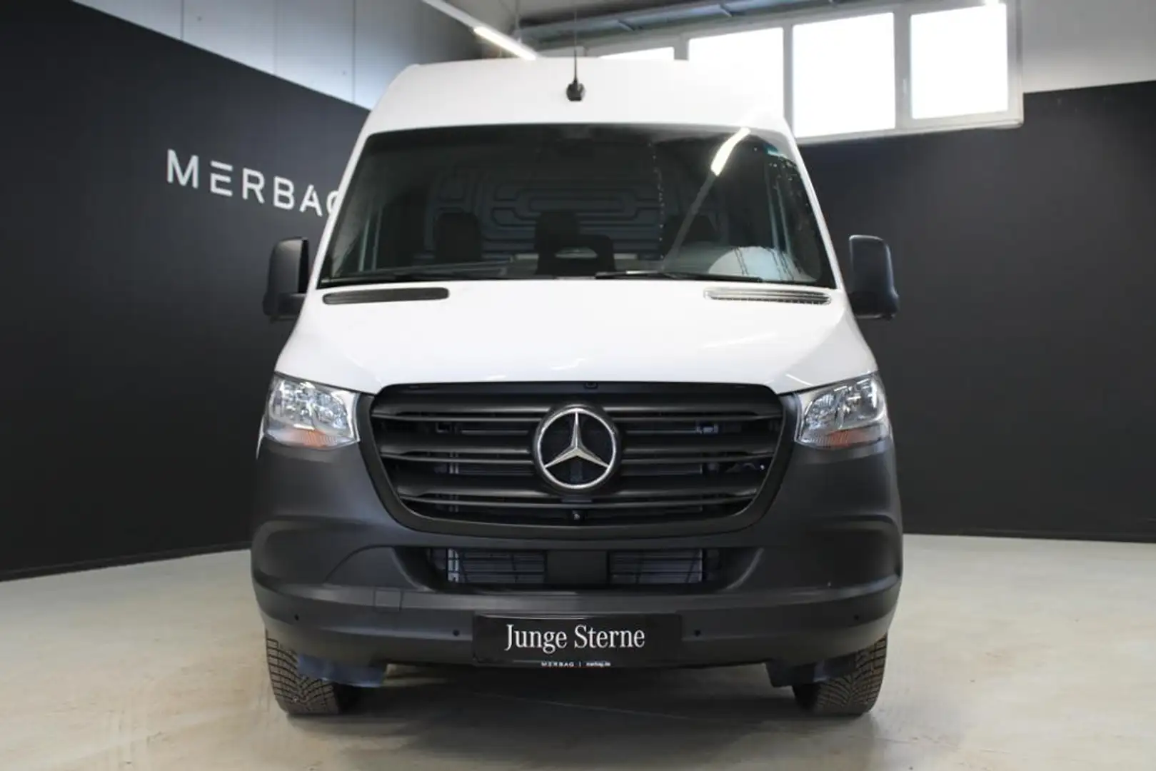 Mercedes-Benz Sprinter 317 *KA+L4H2+MOPF+Klima+MBUX+Navi+360° Blanc - 2
