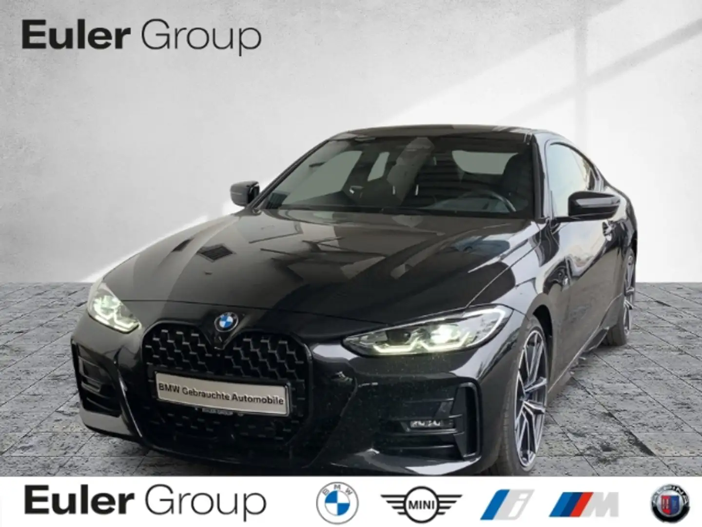 BMW 430 I Coupe M-Sport HUD AD Navi DigitCockpit MemorySit Schwarz - 1