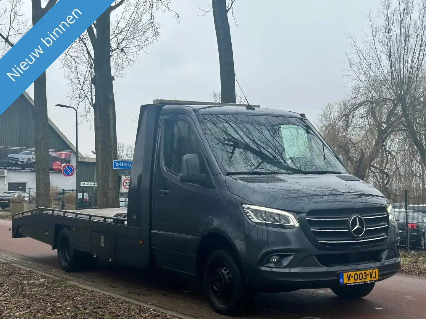 Mercedes-Benz Sprinter 516 2.2 CDI OPRIJWAGEN!TIJHOF!XENON!AUTOMAAT! Gris - 1