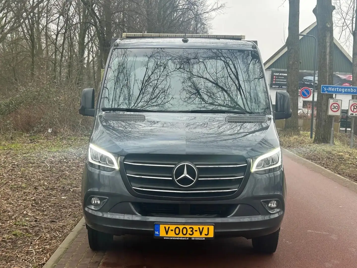 Mercedes-Benz Sprinter 516 2.2 CDI OPRIJWAGEN!TIJHOF!XENON!AUTOMAAT! Gris - 2