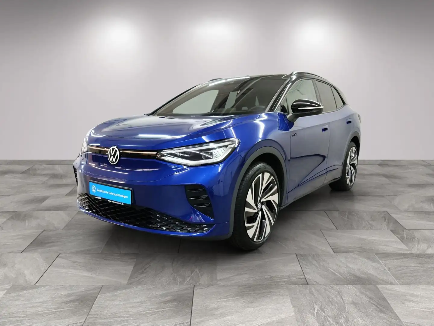 Volkswagen ID.4 GTX 77kWh/AHK/HuD/Pano/Wärmepumpe/04.29Gara Blau - 2