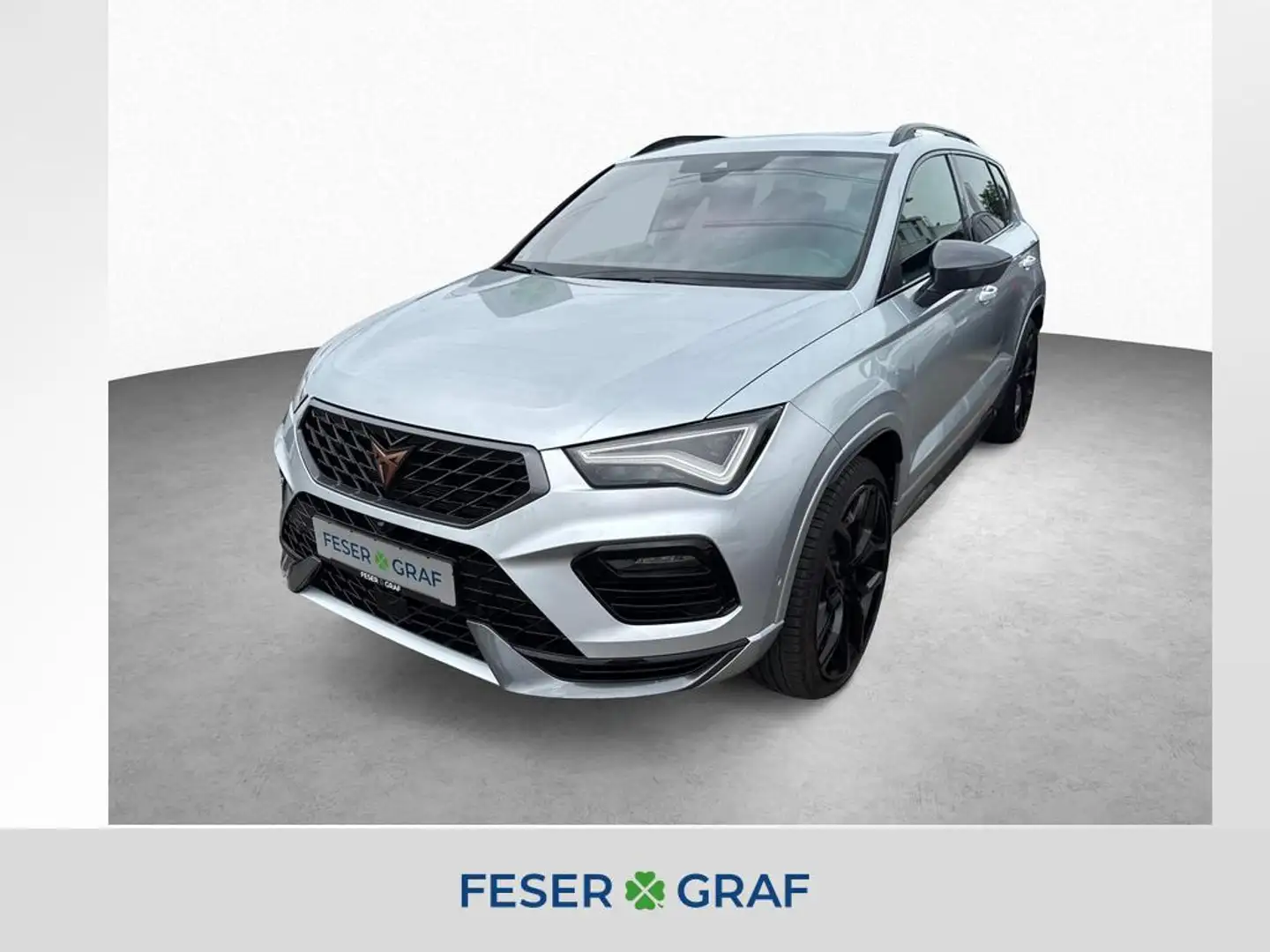 CUPRA Ateca VZ 2.0 TSI DSG 4DRIVE 20"AHK PANO el.HECK|SITZ NAV Silber - 1