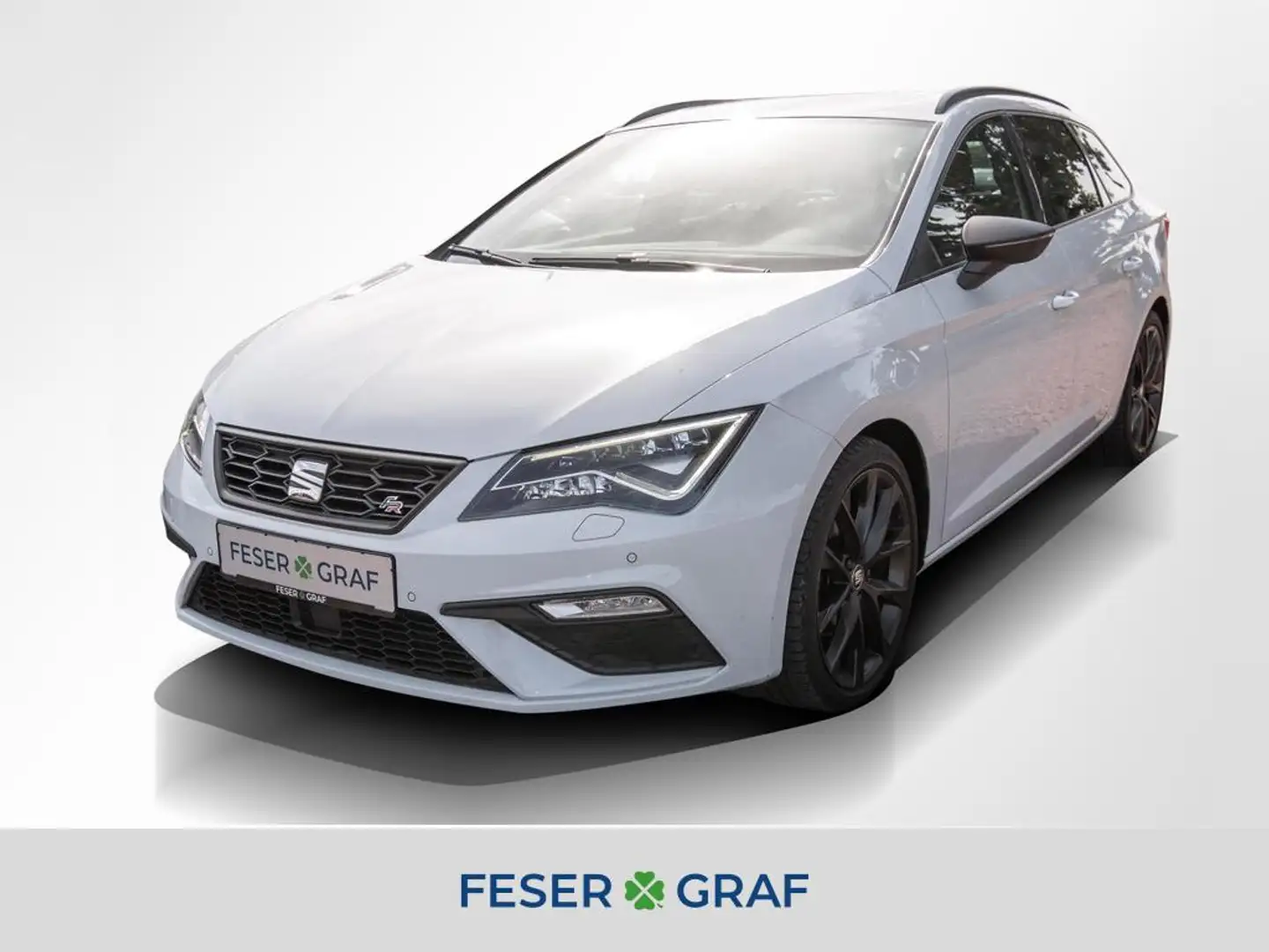 SEAT Leon 2.0 TDI DSG ST Black Edition LED/Navi/Pano Gris - 1