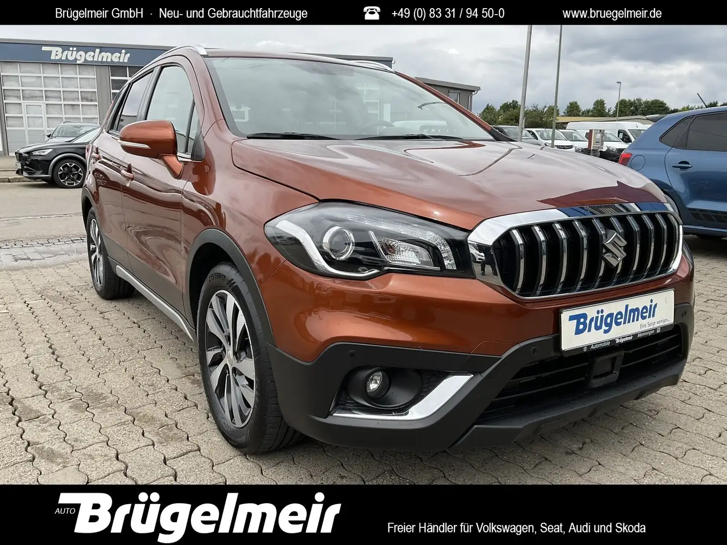 Suzuki SX4 S-Cross SX4 S-Cross 1.4 Autom. Comf+4x4+AHK+ACC+NAVI+GSD Braun - 1