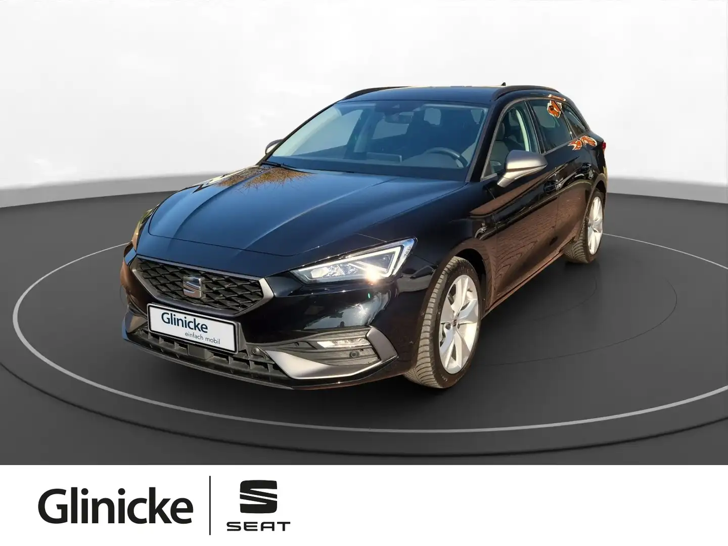 SEAT Leon 1.5 eTSI DSG Sportstourer FR-Line Navi Kame Schwarz - 1
