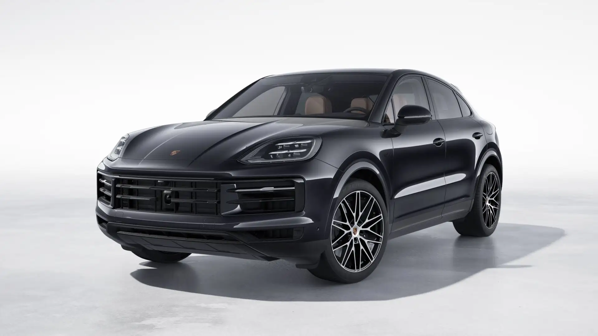 Porsche Cayenne E-Hybrid Coupé Negro - 1