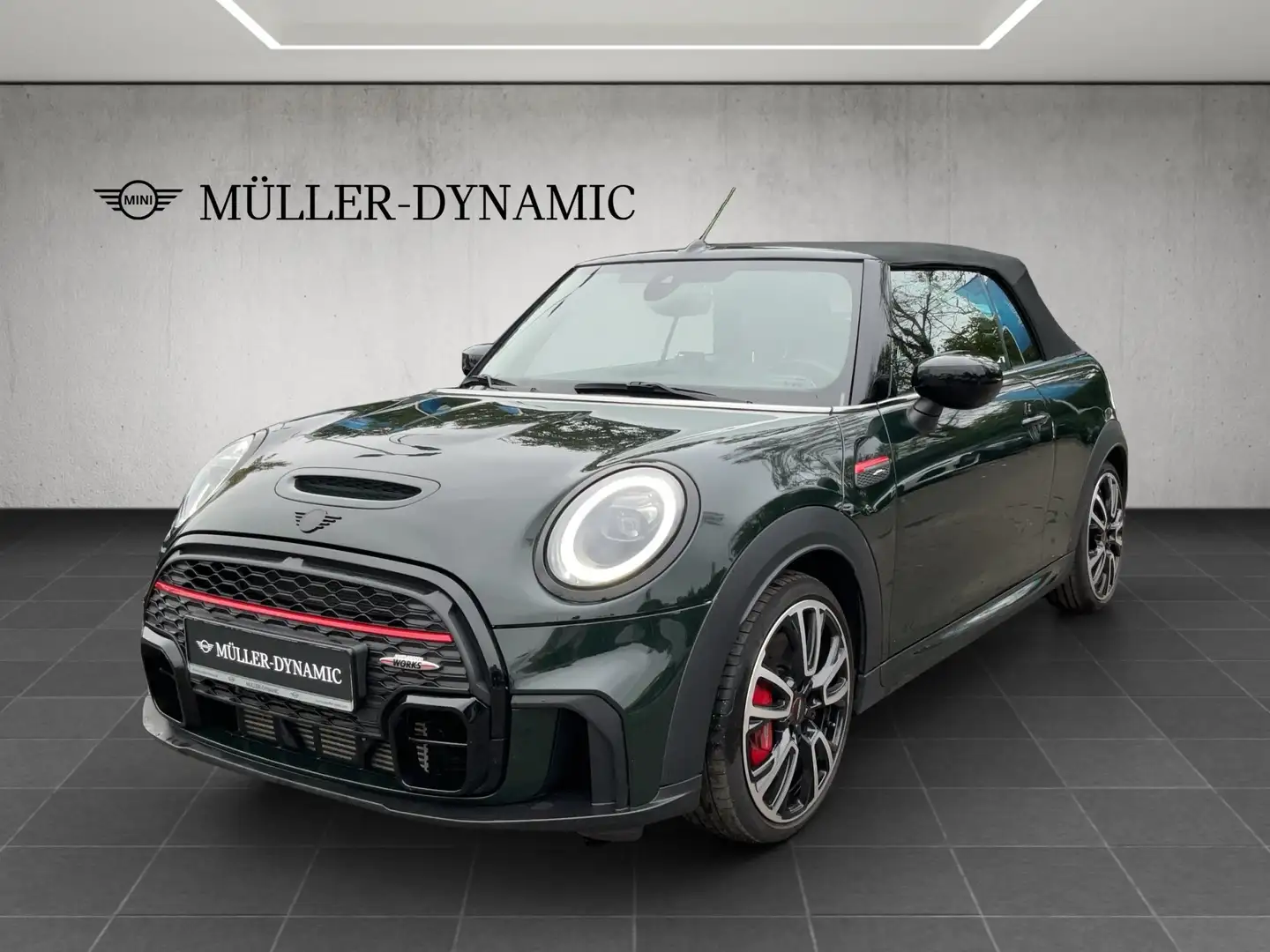 MINI John Cooper Works Cabrio John Cooper Works CABRIO LED NAVI TEMPOMAT KOMFORT Grün - 1
