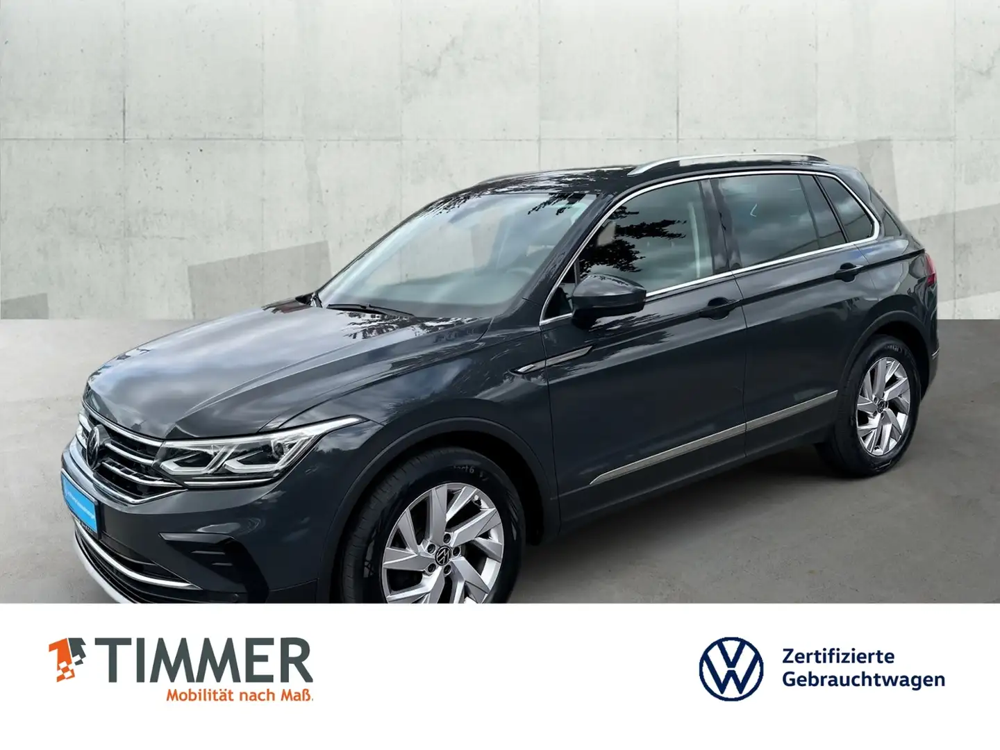 Volkswagen Tiguan 2.0 TDI DSG ELEGANCE *MATRIX *ACC *VIRTUAL *NAVI Grau - 1