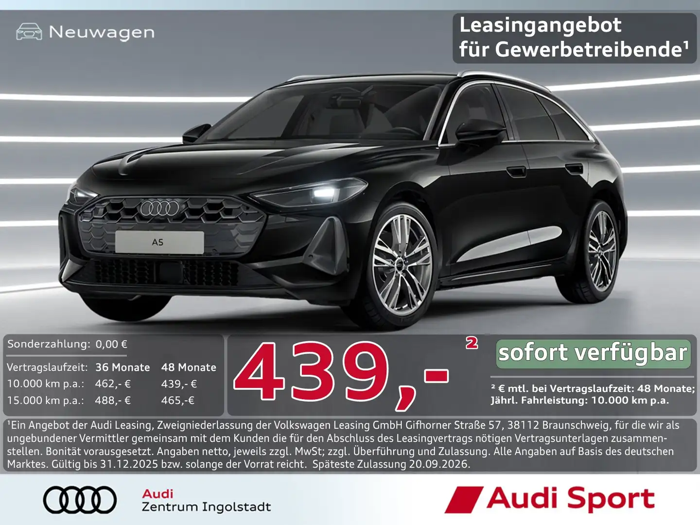 Audi A5 Avant TDI S tronic AHK,LED UPE 64.190,- Чёрный - 1