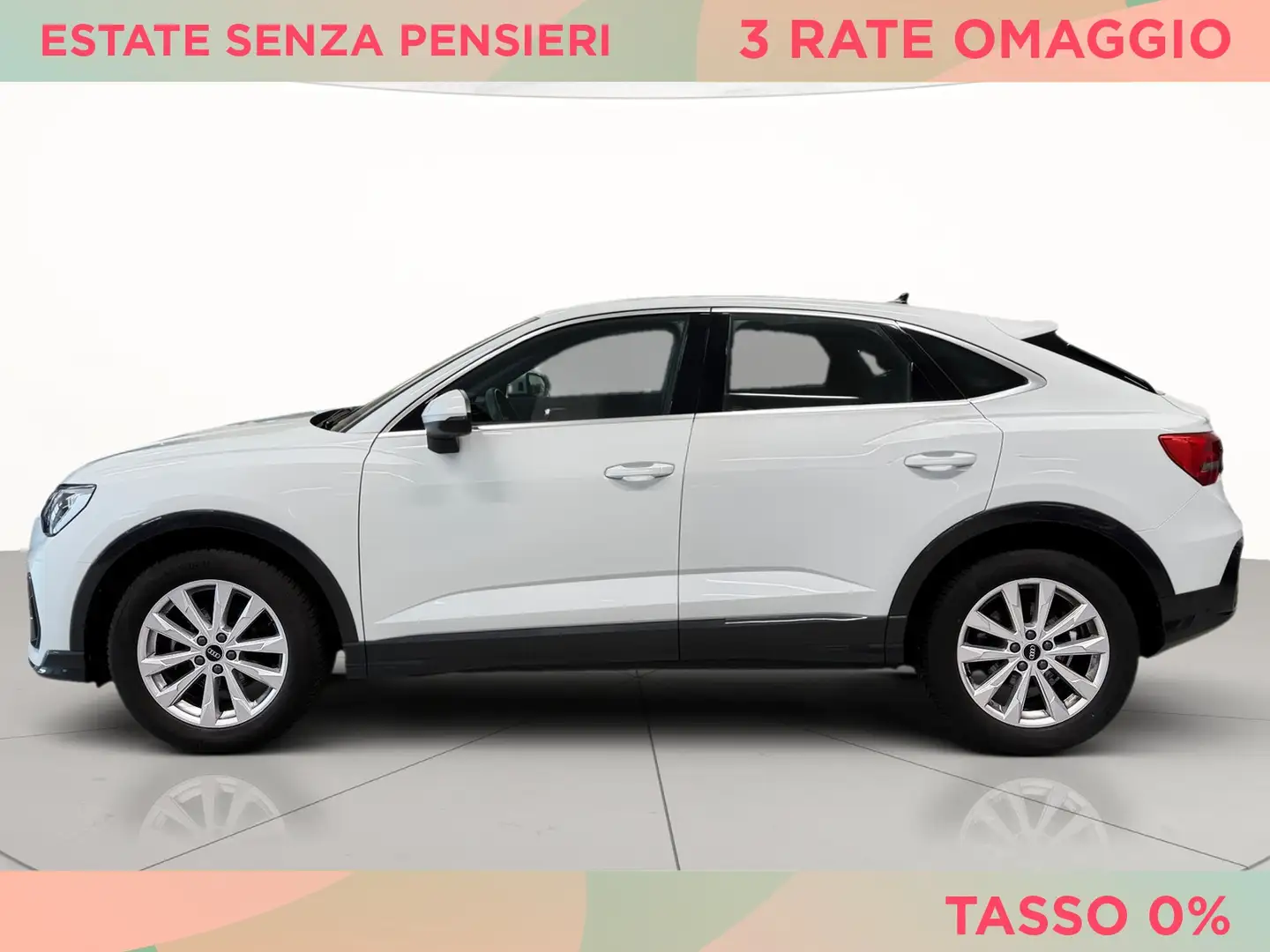 Audi Q3 sportback 35 2.0 tdi s-tronic Bianco - 2