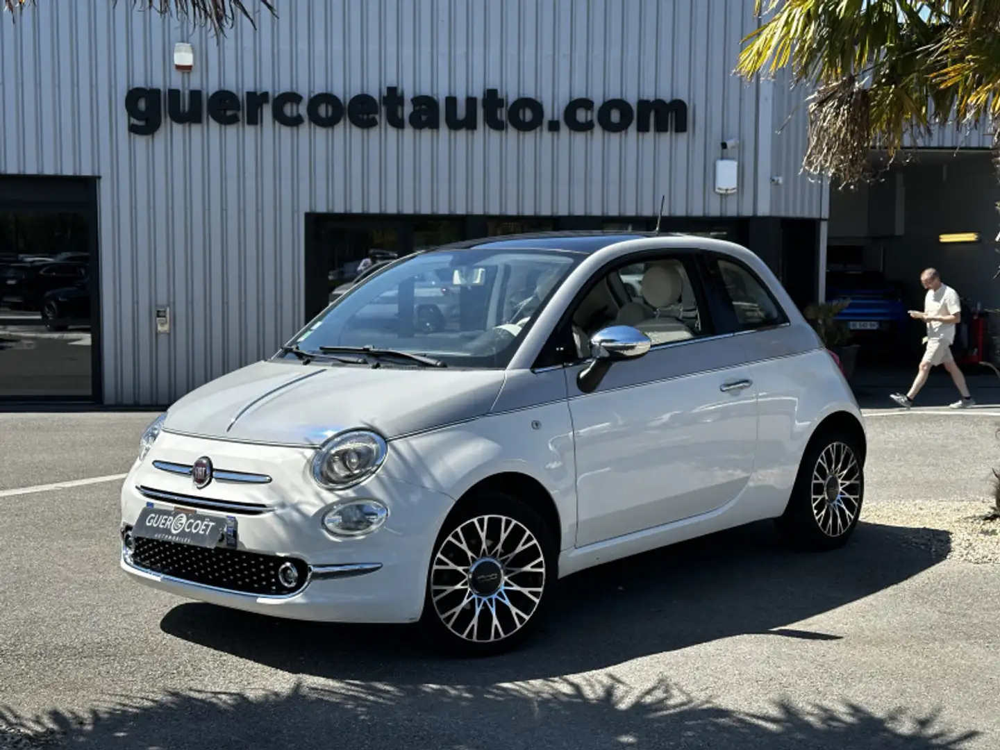 Fiat 500C 1.2 8V 69CH COLLEZIONE Blanc - 1