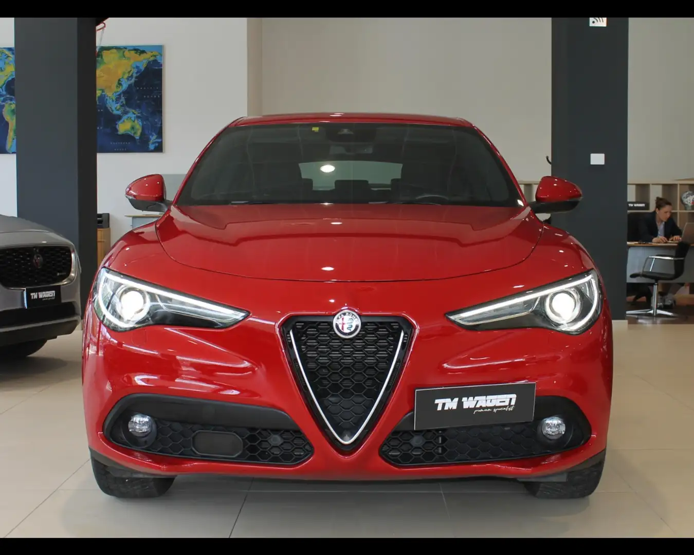 Alfa Romeo Stelvio 2.2 Turbodiesel AT8 Rosso edizione 2022 Rosso - 2
