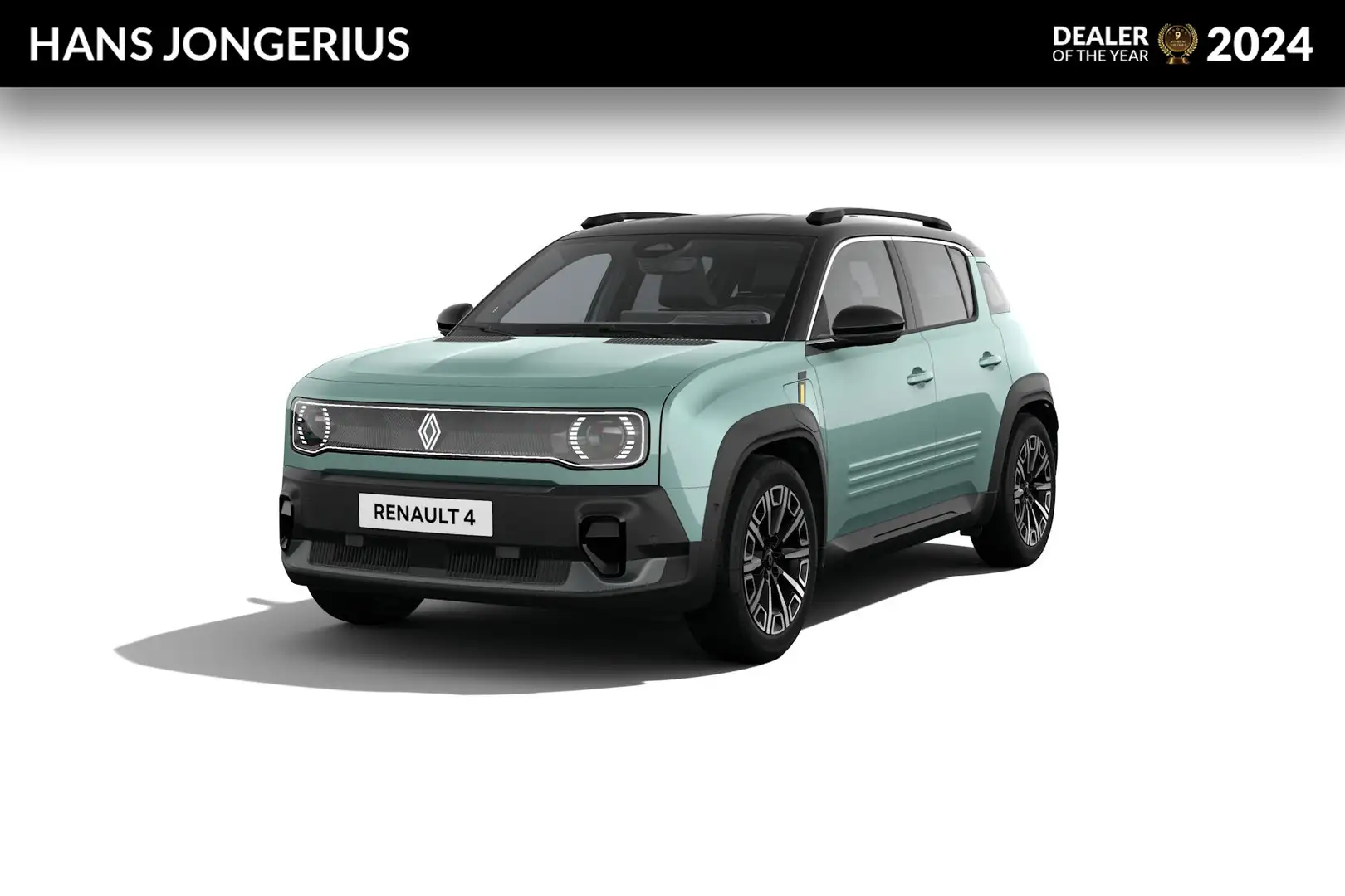 Renault R 4 Iconic | Achteruitrijcamera | Elektrisch verwarmba Groen - 1