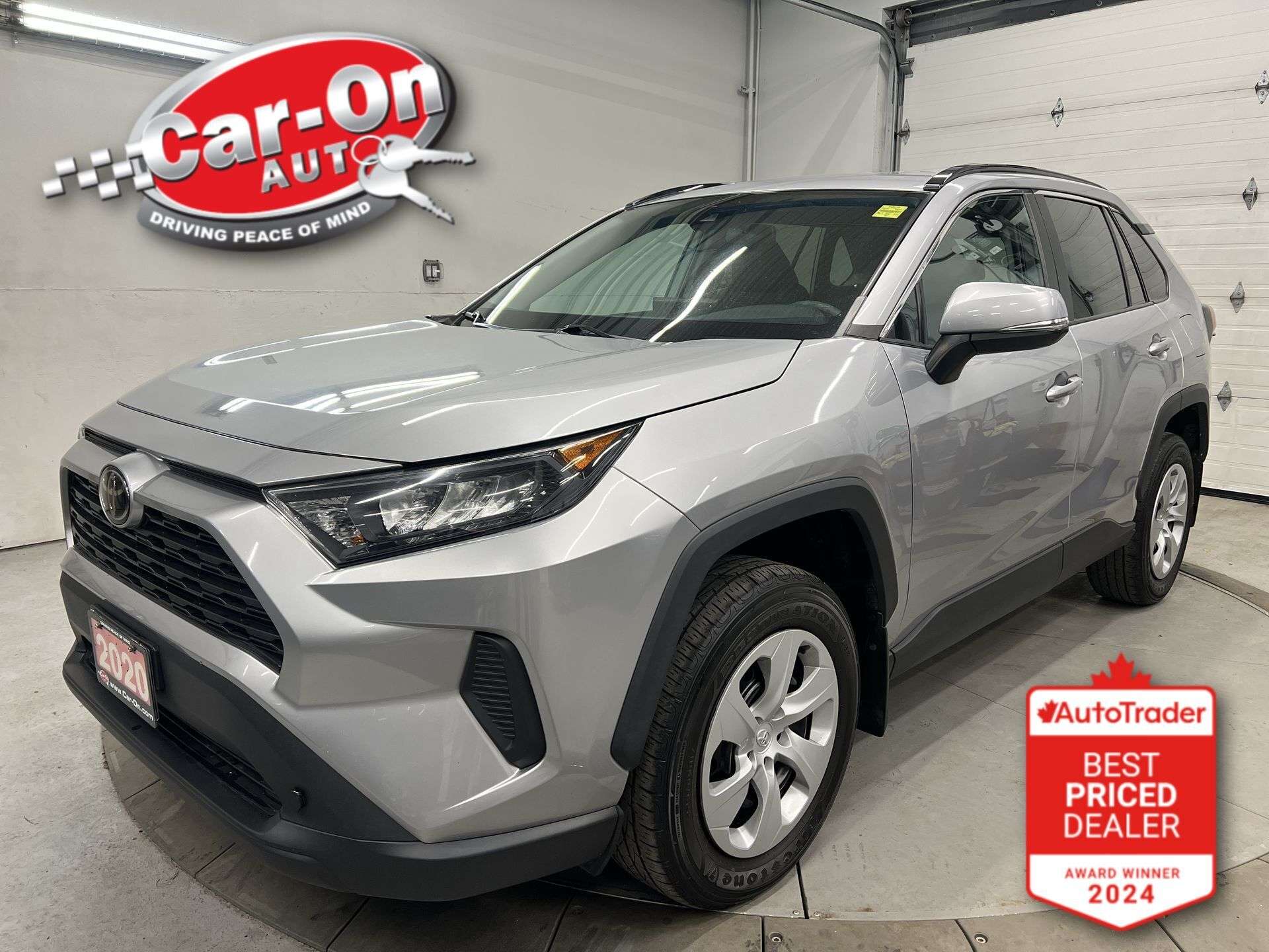 Silver 2020 Toyota RAV4 LE AWD SUV / Crossover All-Wheel Drive Automatic