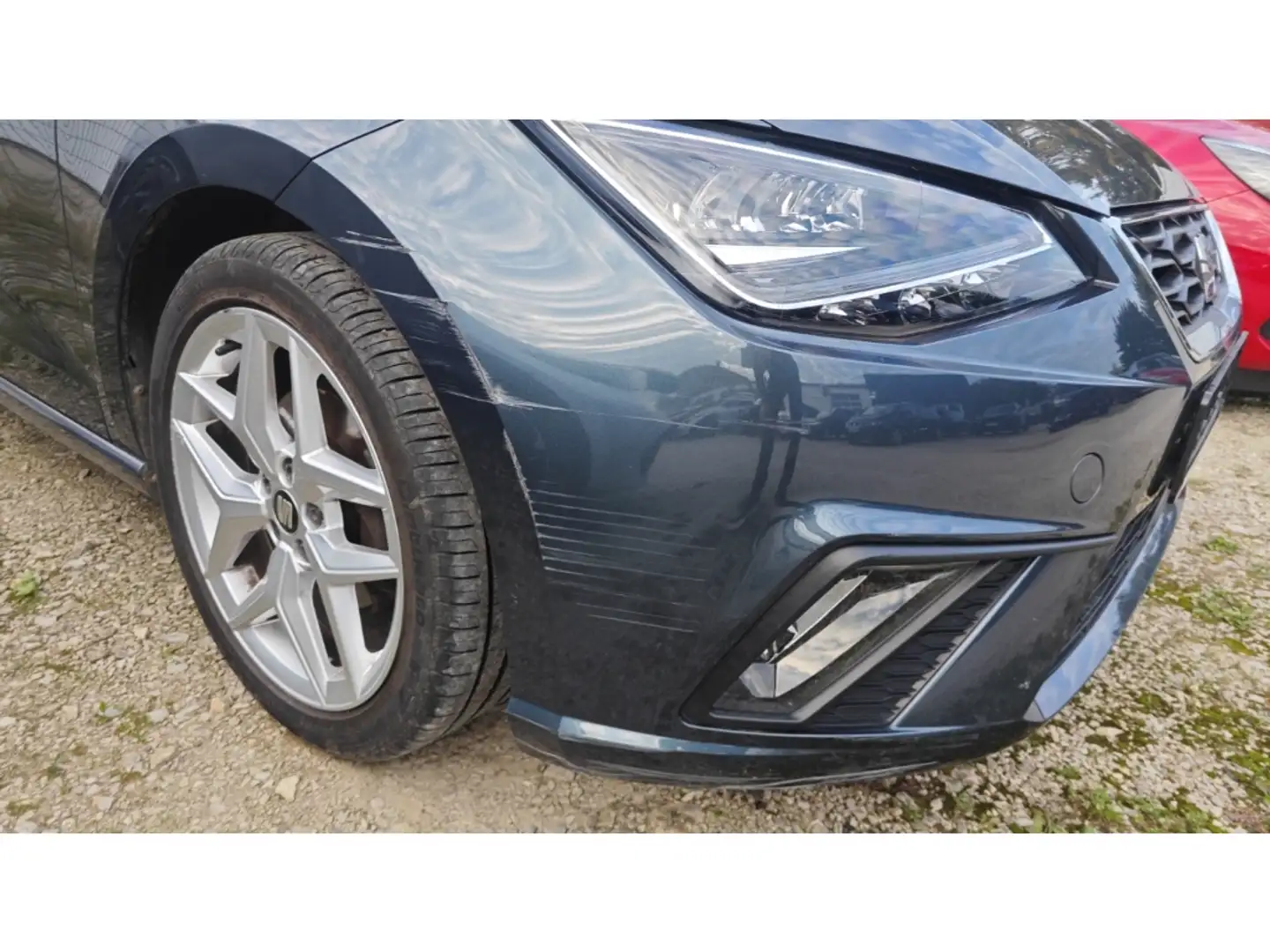 SEAT Ibiza FR 1.0TSI BESCHÄDIGT DAB+NAVI PDC FULLLINK VOLLED Grijs - 2
