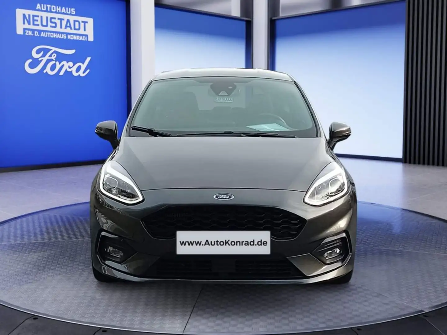 Ford Fiesta 1.0 EcoBoost S&S ST-LINE *Winter-Paket* Grijs - 2