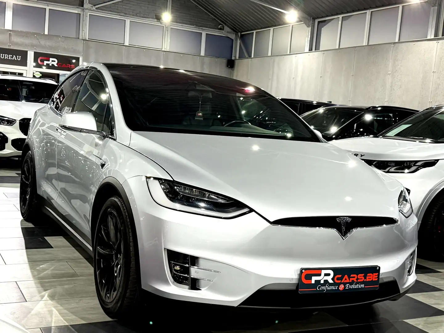 Tesla Model X P100D Dual Motor Long Range 6 Plcs 1e Main Gris - 2