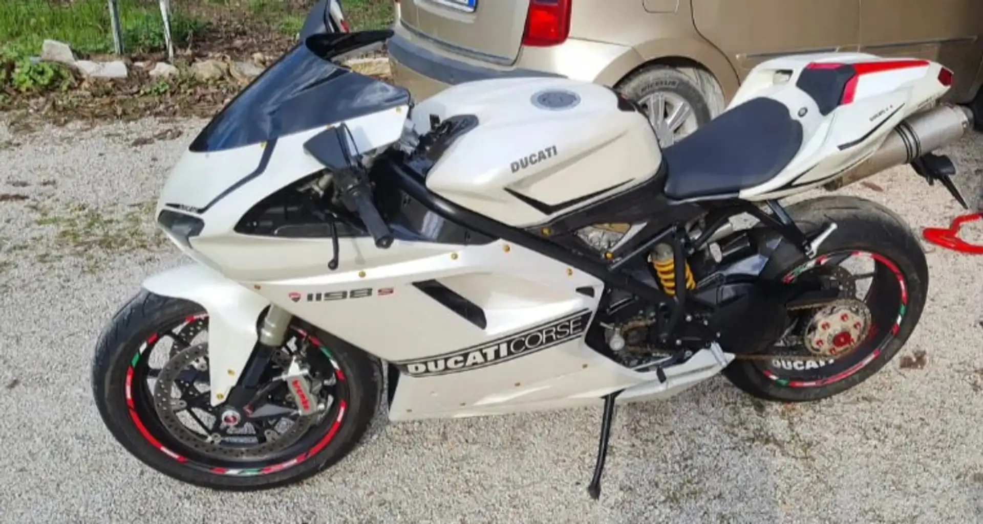 Ducati 1198 base Blanc - 2