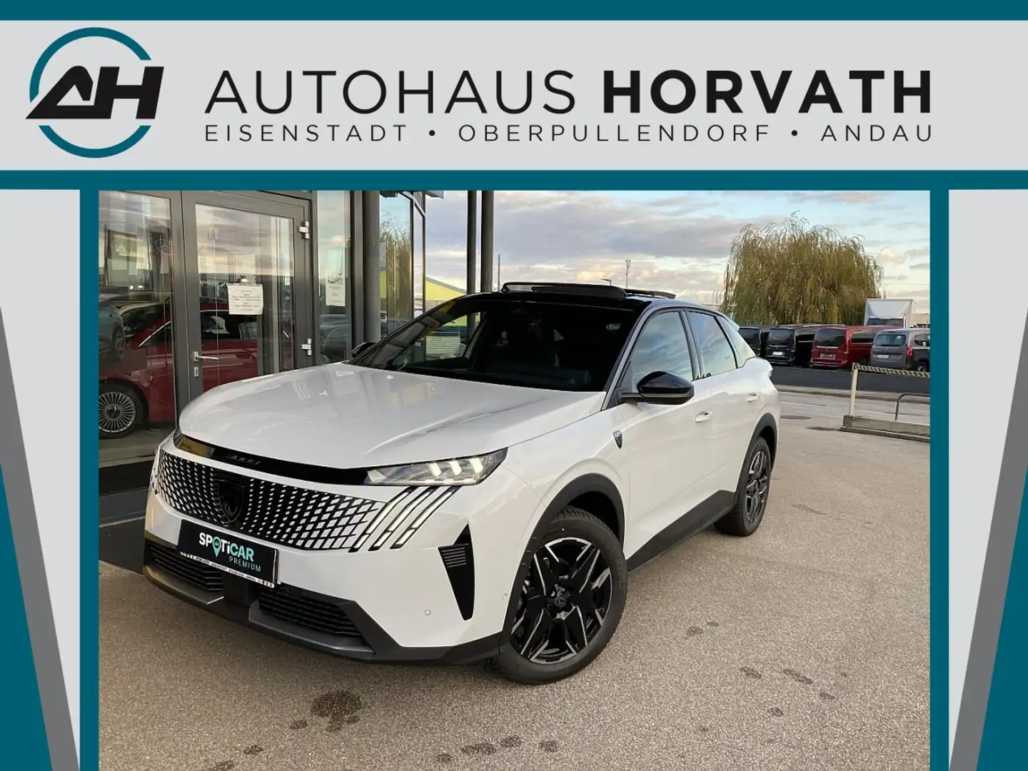 Peugeot 3008 Hybrid 145 e-DCS6 GT!MATRIXLED,PANO,KAMERA,NAVI... Weiß - 1