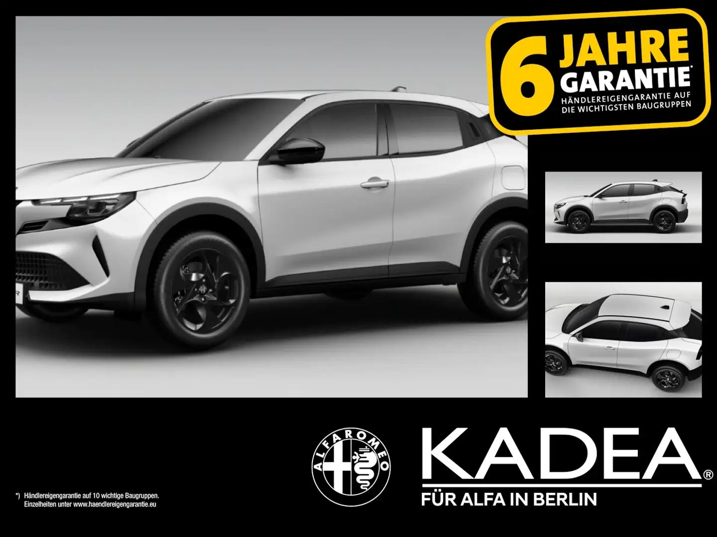 Alfa Romeo Junior Romeo KLIMA*LED*CARPLAY White - 1