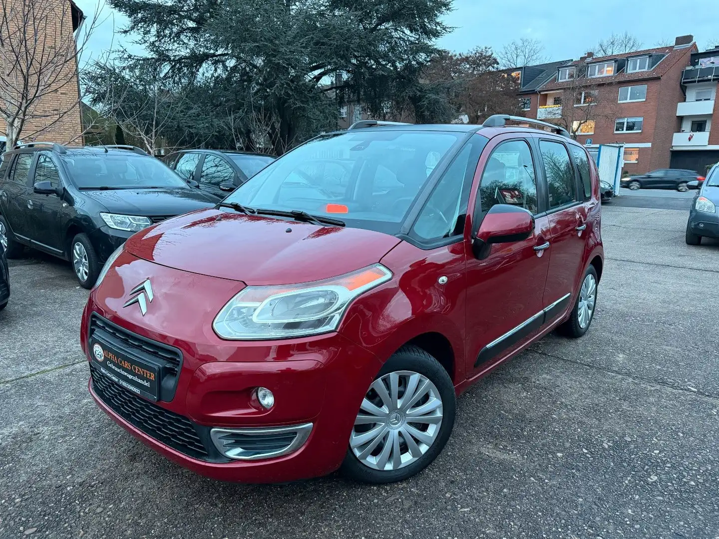 Citroen C3 Picasso Exclusive Garantie*TÜV*PDC*Klima Rot - 1