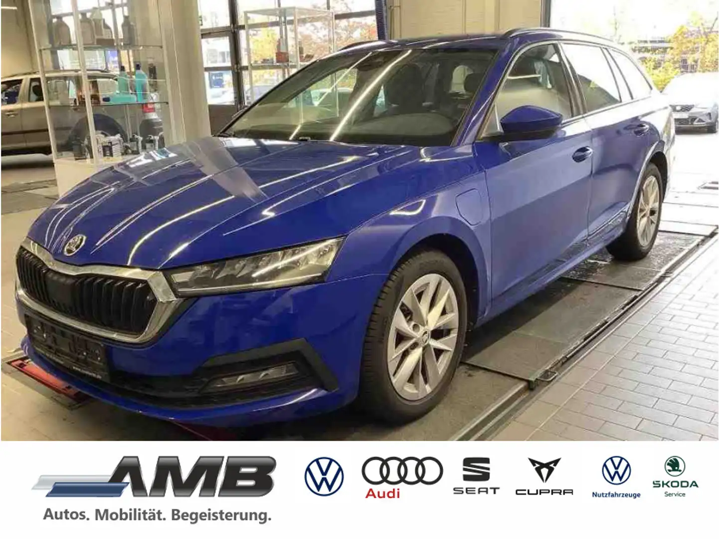 Skoda Octavia Combi Ambition 1.4 TSI iV LED/ACC/Nav/RF Blau - 1