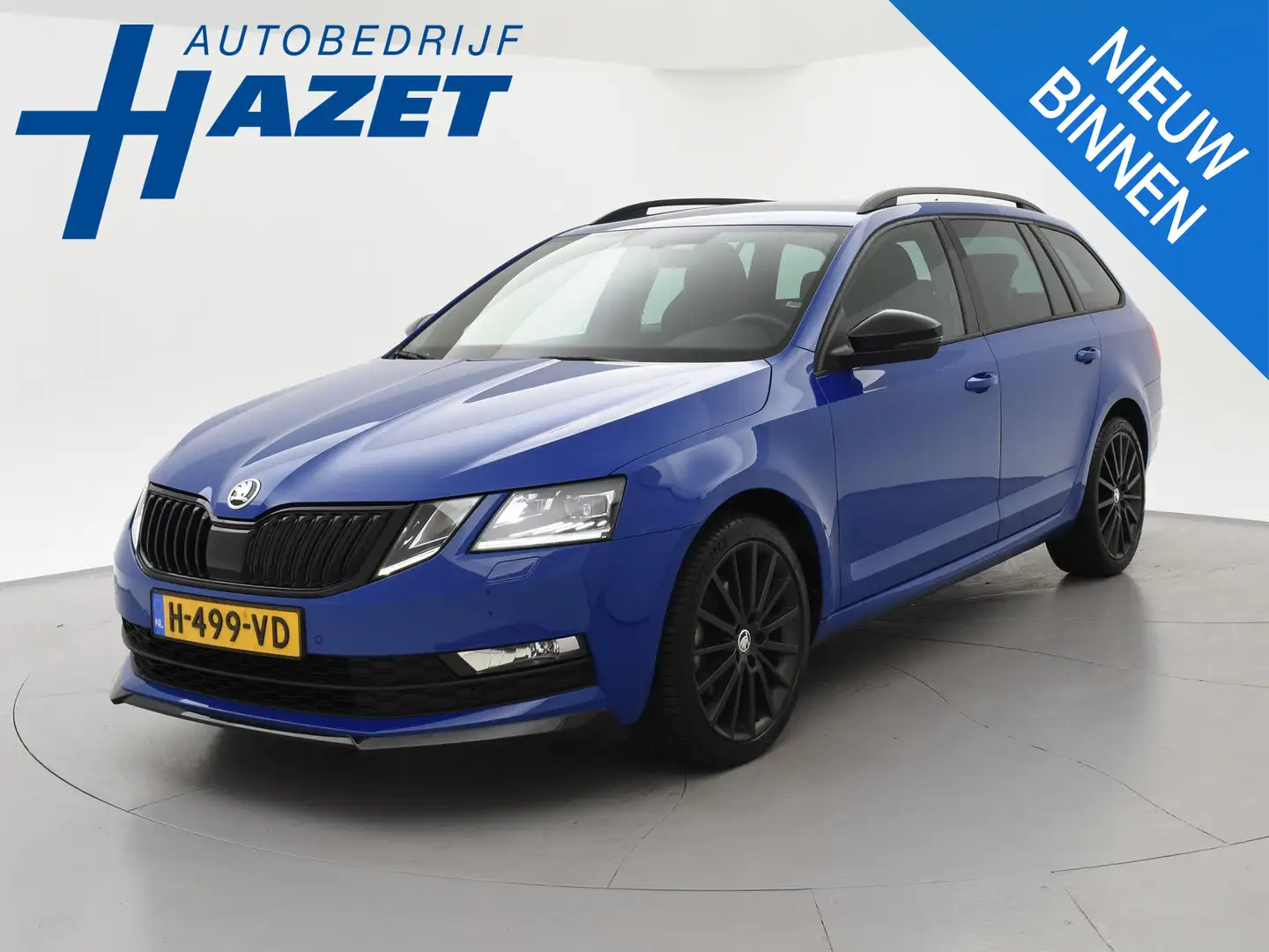 Skoda Octavia Combi 1.5 TSI 150 PK DSG AUT. SPORTLINE - ENERGY B Blauw - 1