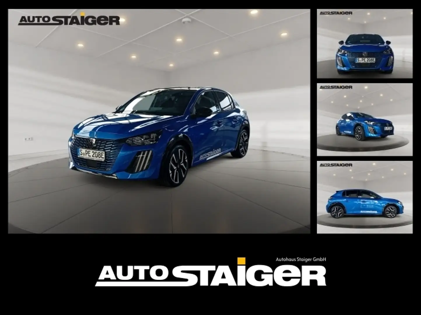 Peugeot 208 GT e- Elektro *Navi*LED*SHZ*Standheizung* Blu/Azzurro - 1