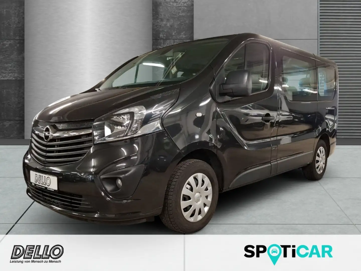 Opel Vivaro Combi L1H1 2,7t 1.6 CDTI 9-sitzer Klima Radio Navi Noir - 1