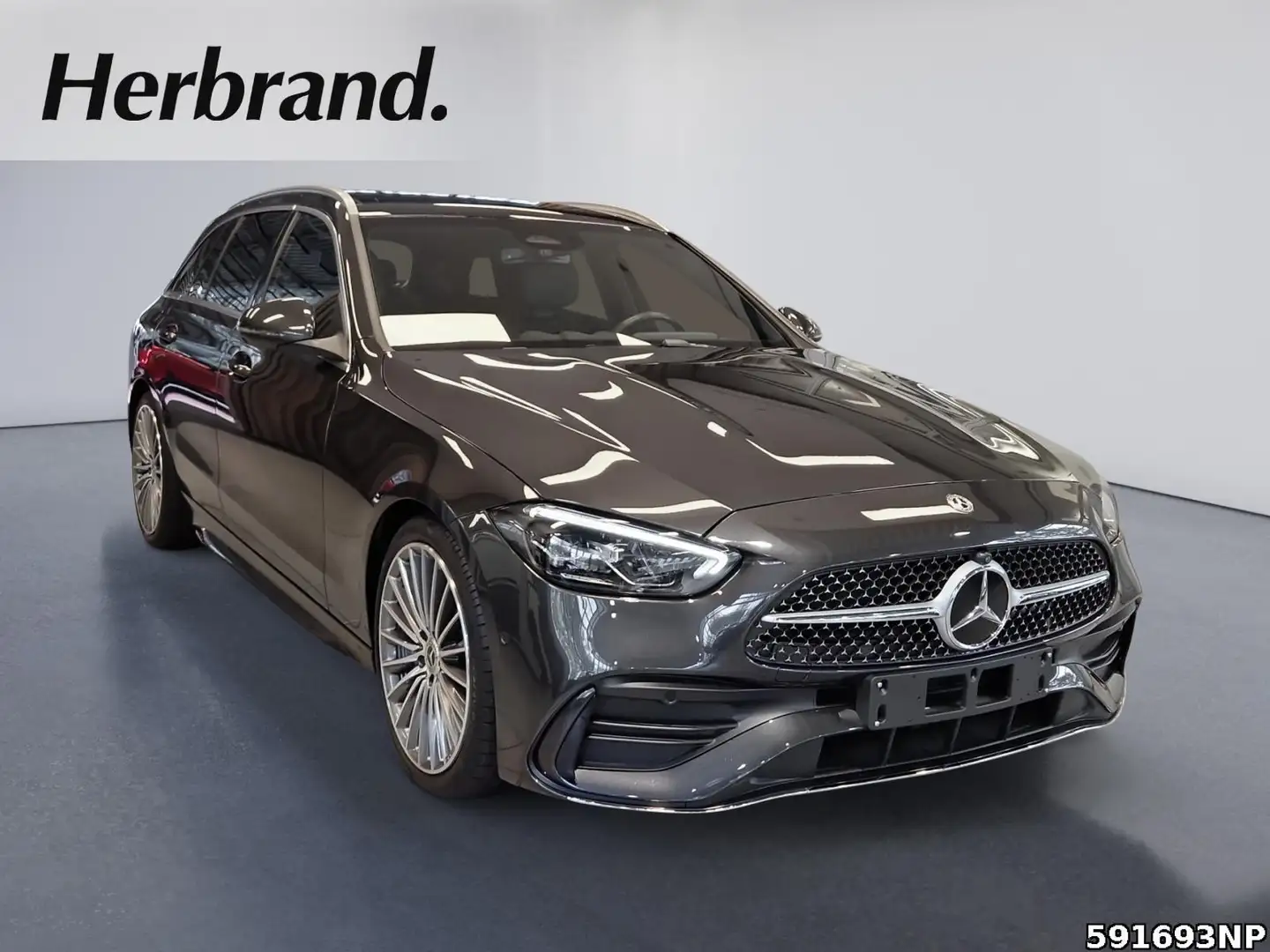 Mercedes-Benz C 180 T AMG Pano 360°Kamera Memory Distronic LED Gris - 2